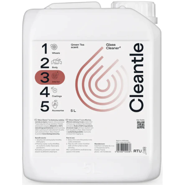  CLEANTLE Glass Cleaner 5L 