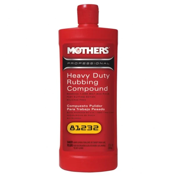  Mothers Professional Heavy Duty Rubbing Compound 946ml 