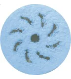 Rupes Big Foot pad z mikrofibry COARSE 80/100mm