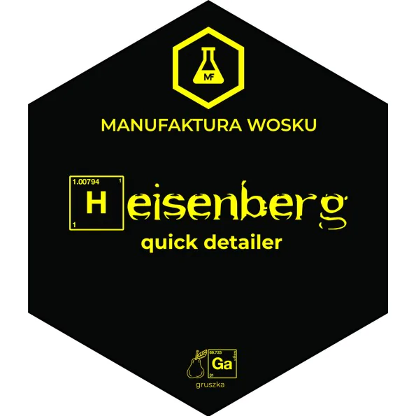  Manufaktura Wosku Heisenberg - quick detailer - gruszka 500ml 