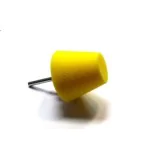 Stożek polerski 60mm żółty - średni