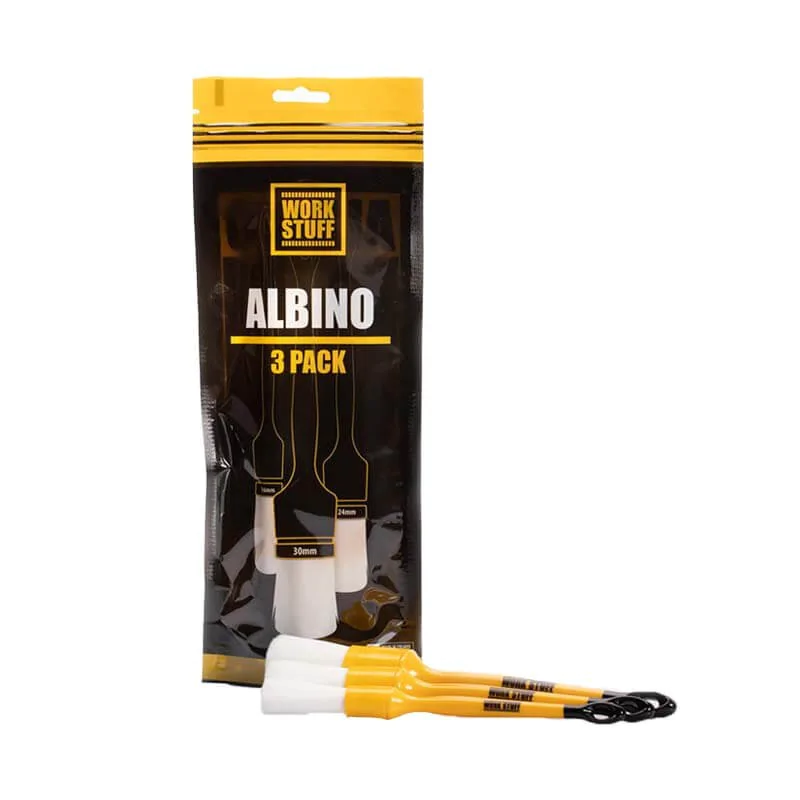 Work Stuff Detailing Brush ALBINO 3 pack