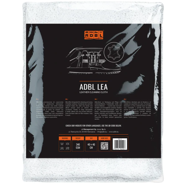  ADBL Lea - biała mikrofibra 