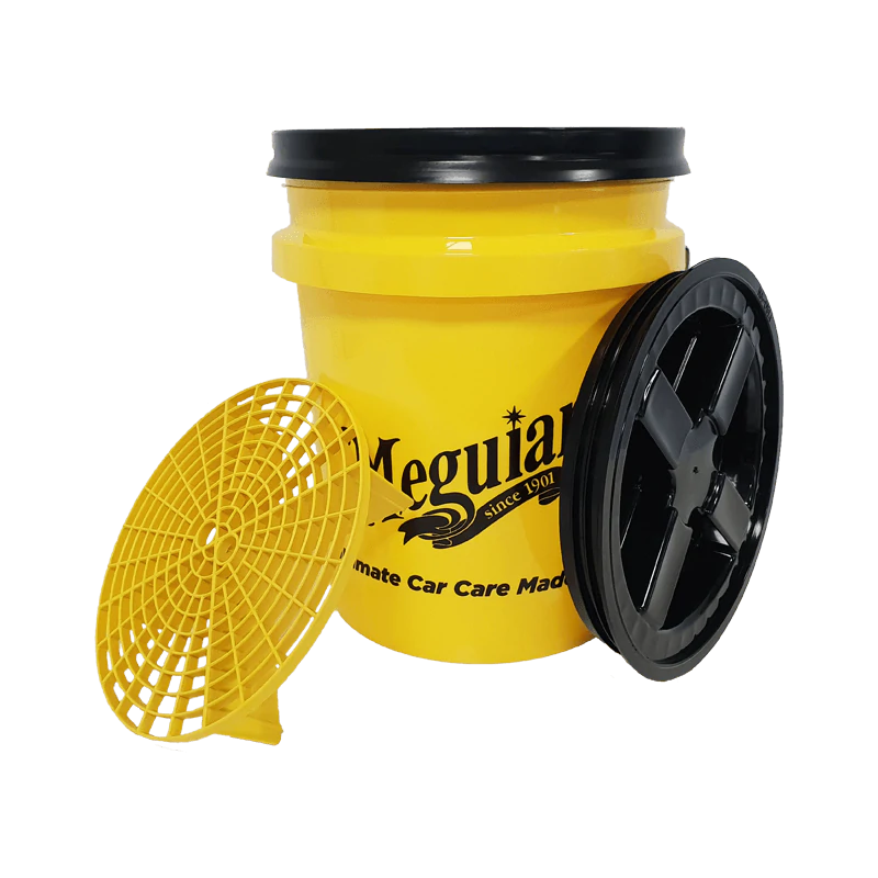 Meguiar's Professional Wash Bucket COMBO - Yellow