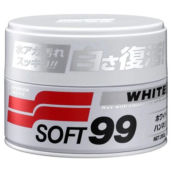  SOFT99 White Soft Wax 350g 