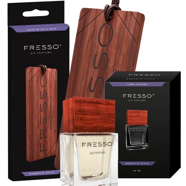  Zestaw Fresso Magnetic Style perfumy + zawieszka 