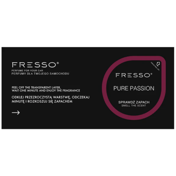  Fresso Karta zapachowa Pure Passion TESTER 