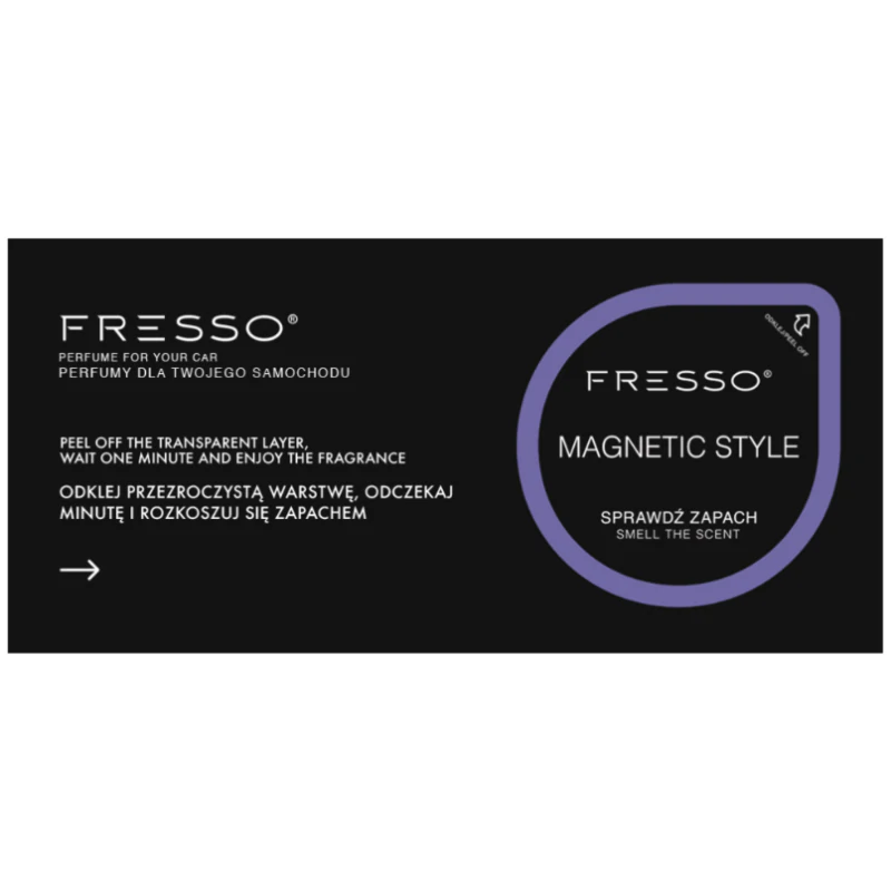 Fresso Karta zapachowa Magnetic Style TESTER