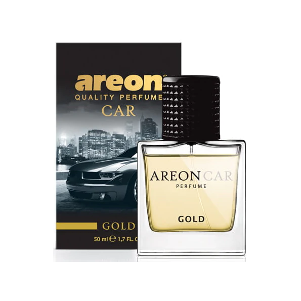 Areon Perfume Glass Gold 50ml 