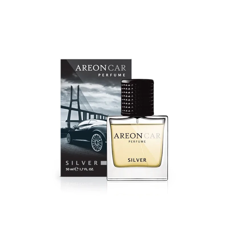 Areon Perfume Glass Silver 50ml