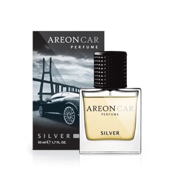  Areon Perfume Glass Silver 50ml 