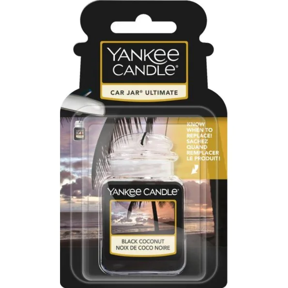  Yankee Candle CAR JAR zapach BLACK COCONUT 