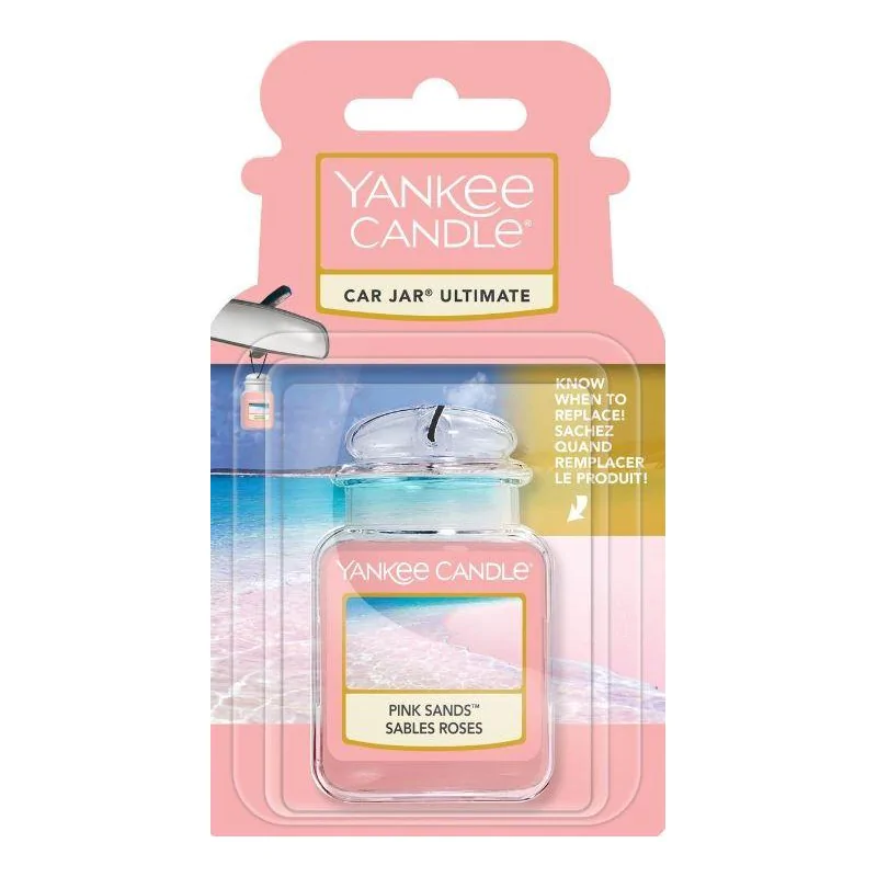 Yankee Candle CAR JAR zapach PINK SANDS