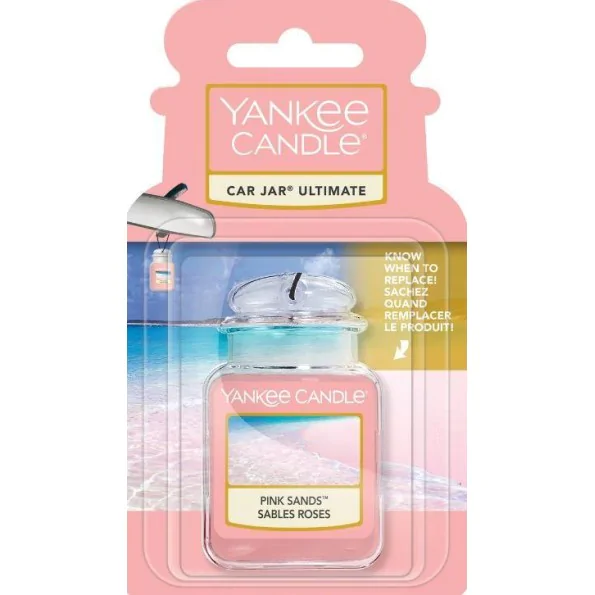  Yankee Candle CAR JAR zapach PINK SANDS 