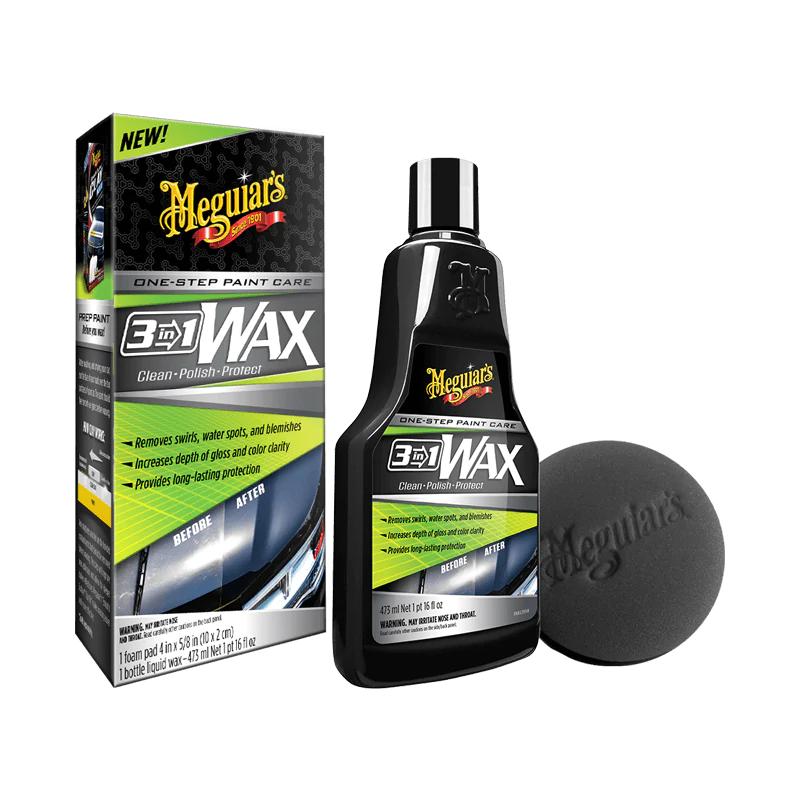 Meguiar's 3in1 Wax - czyści nabłyszcza zabezpiecza