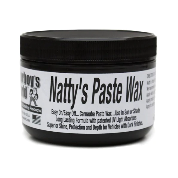  POORBOY'S WORLD Natty's Paste Wax Black 235ml 