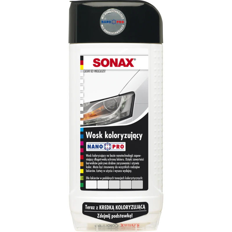 Sonax wosk koloryzujący NANO PRO 250ml biały