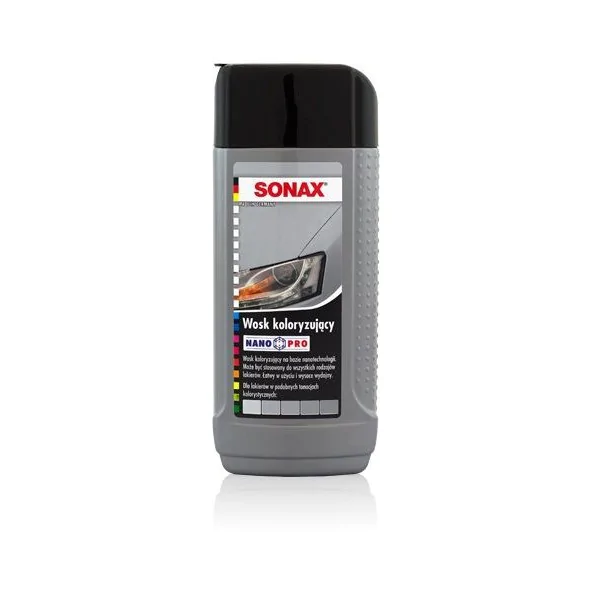  Sonax wosk koloryzujący NANO PRO 250ml srebrny 