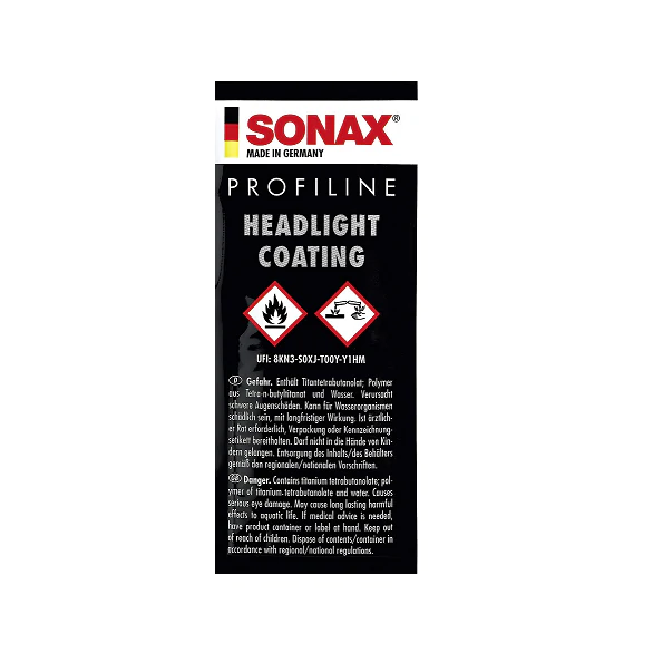  SONAX Profiline Headlight Coating 50ml 1 saszetka 