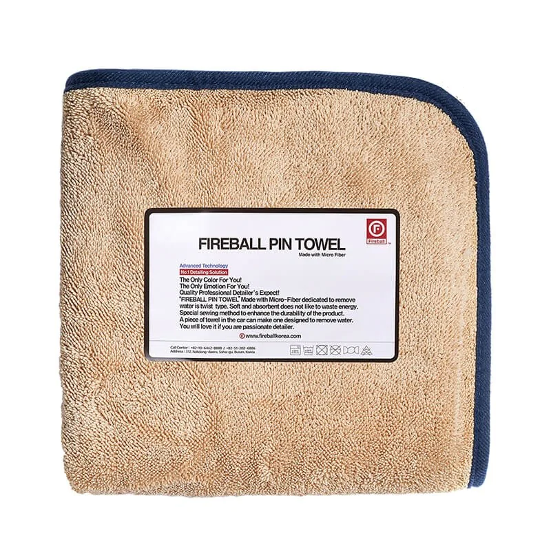 Fireball Pin Towel chłonny ręcznik 72x95 niebieski