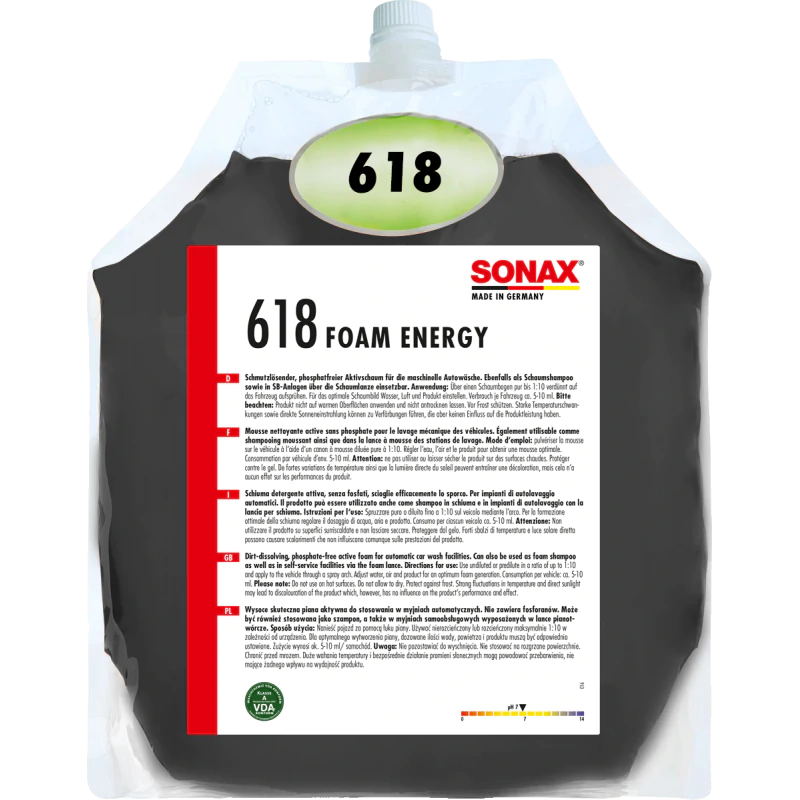 SONAX Profiline piana aktywna ENERGY 5L