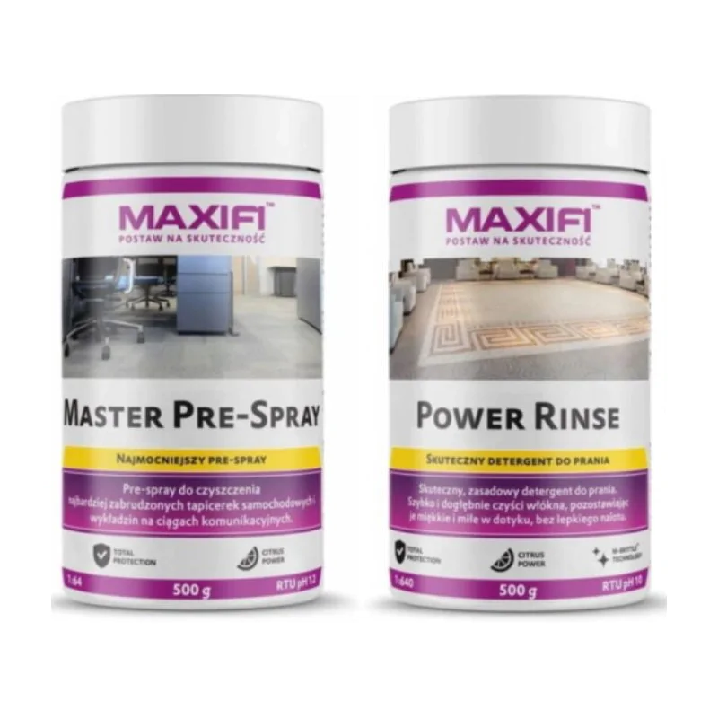 Maxifi Pre-spray + Power Rinse