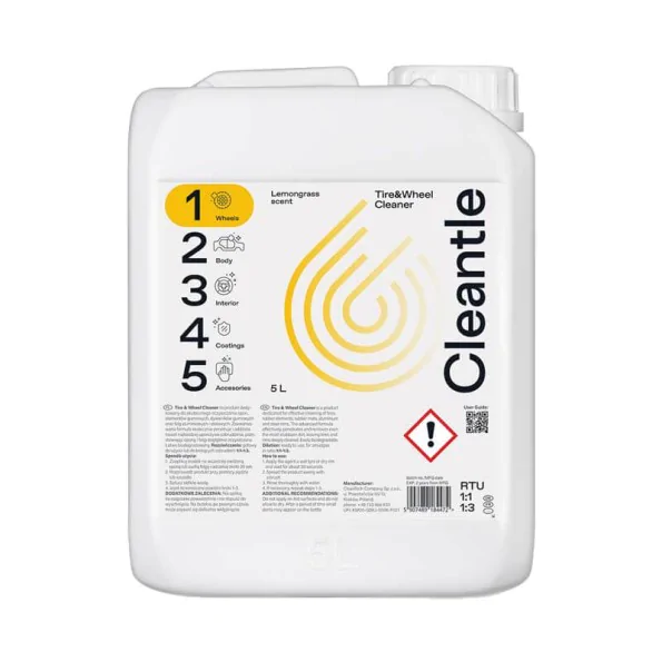  CLEANTLE Tire And Wheel Cleaner 5L 