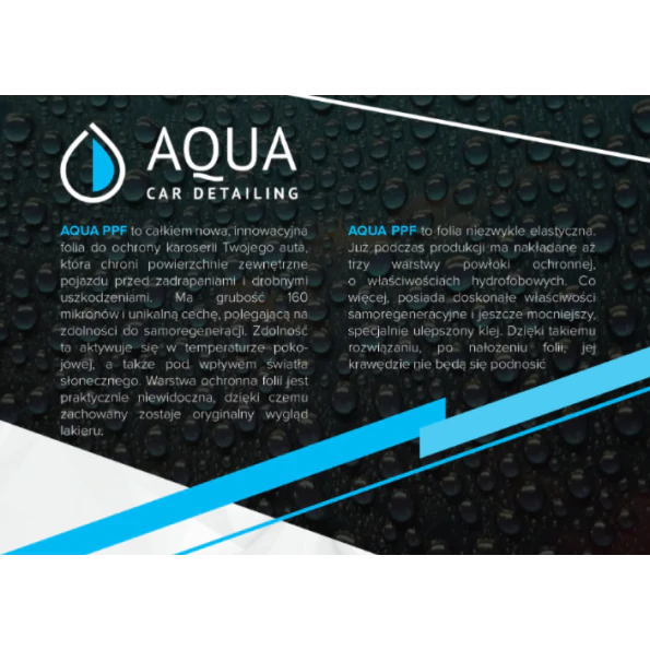  Aqua Shield Połysk PPF- rolka 