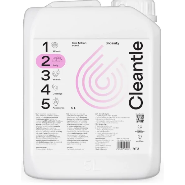  CLEANTLE Glossify 5L 