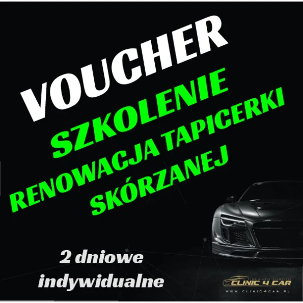  Voucher na szkolenie Renowacja Tapicerki Skórzanej 2 dni 