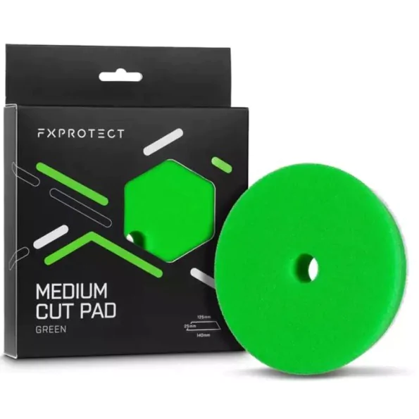  FX protect Medium Cut Pad 125/140mm zielony 
