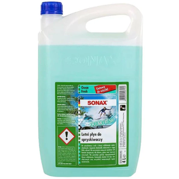  SONAX Letni płyn do spryskiwaczy 4L - ocean fresh 