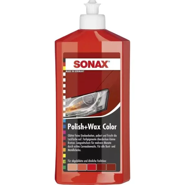  Sonax wosk koloryzujący NANO PRO 250ml czerwony 