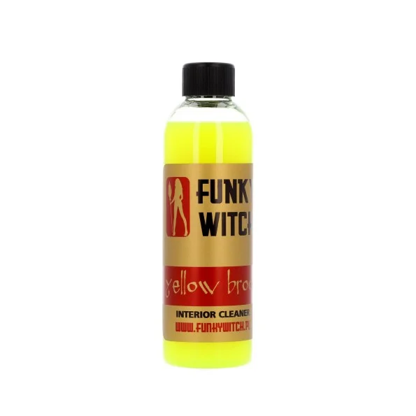  Funky Witch Yellow Broom Interior Cleaner 500ml 