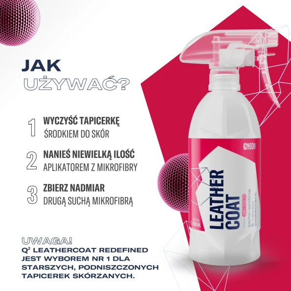  Gyeon Q2 LeatherCoat REDEFINED 120ml 