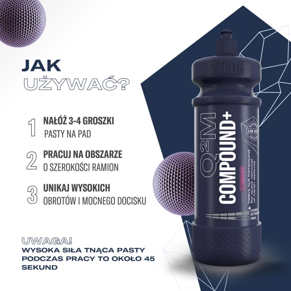  Gyeon Q2M Compound+ REDEFINED 1L 