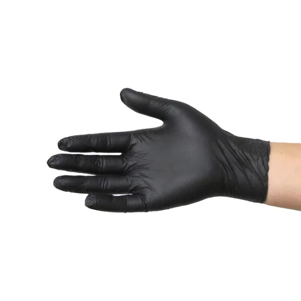  Clinic4car rękawiczki nitrylowe czarne roz. S 
