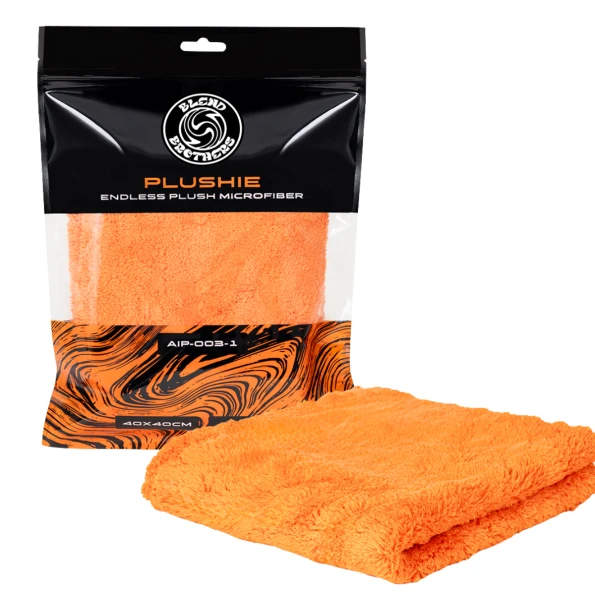  BlendBrothers PLUSHIE Orange Endless Plush Micorfiber 40x40cm 500gsm 