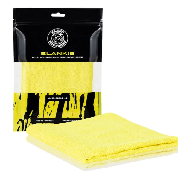  BlendBrothers BLANKIE Yellow All Purpose Micorfiber 40x40cm 300gsm 
