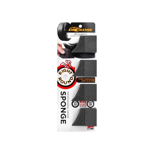  SOFT99 Tire Wax Sponge PITASPO 