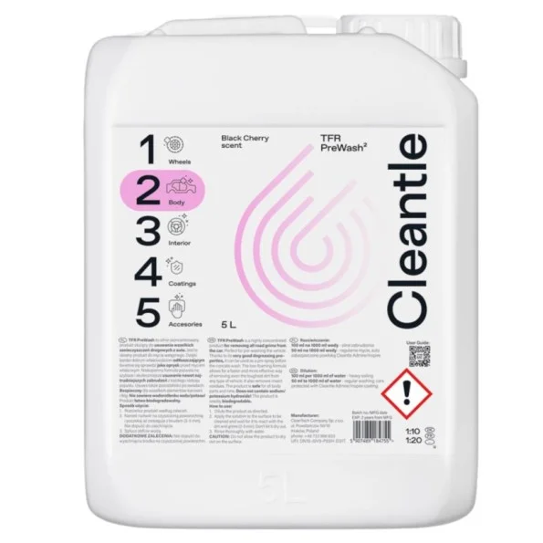  CLEANTLE TFR PreWash2 5L 