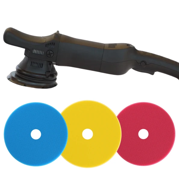  EVOXA polerka dual action HDC15 z zestawem padów polerskich Royal Pads 