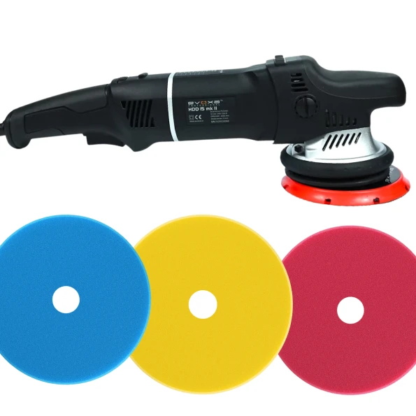 Evoxa HDD15 maszyna polerska + Royal Pads zestaw 3 padów polerskich 