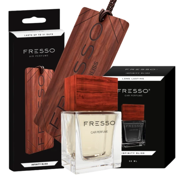  Zestaw Fresso Infinity Bliss perfumy + zawieszka 