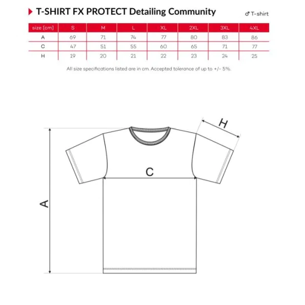 FX Protect Koszulka męska biała L 