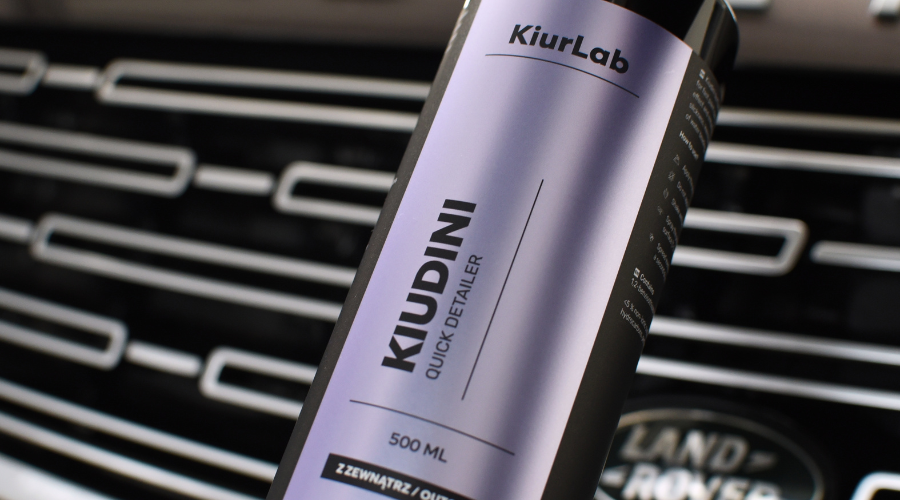 Quick Detailer Kiudini od KiurLab – błyskawiczne odświeżenie i ochrona lakieru!
